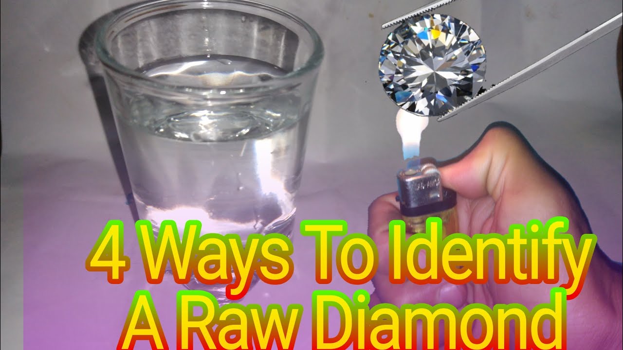 How to check rough diamonds at home ️ 4 Ways To Identify A Raw ...