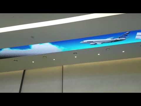 [RCH] 김해공항 에어부산 LED 전광판 (Airbusan in Gimhae,Korea - Indoor LED Display)
