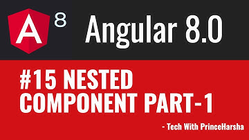 15.Angular 8 Tutorials - Nested Component Part -1