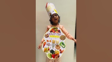 ‘Healthy Food’ fancy dress competition❤️ speech for healthy food # DIY easy #YA2S Kids