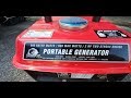 Harbor Freight 2 Cycle Generator Easy DIY How To Clean The Carburetor