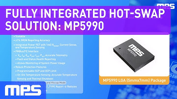 Fully Integrated Hot-Swap Solution: MP5990