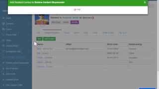 How to link contacts in PrimaFacie.