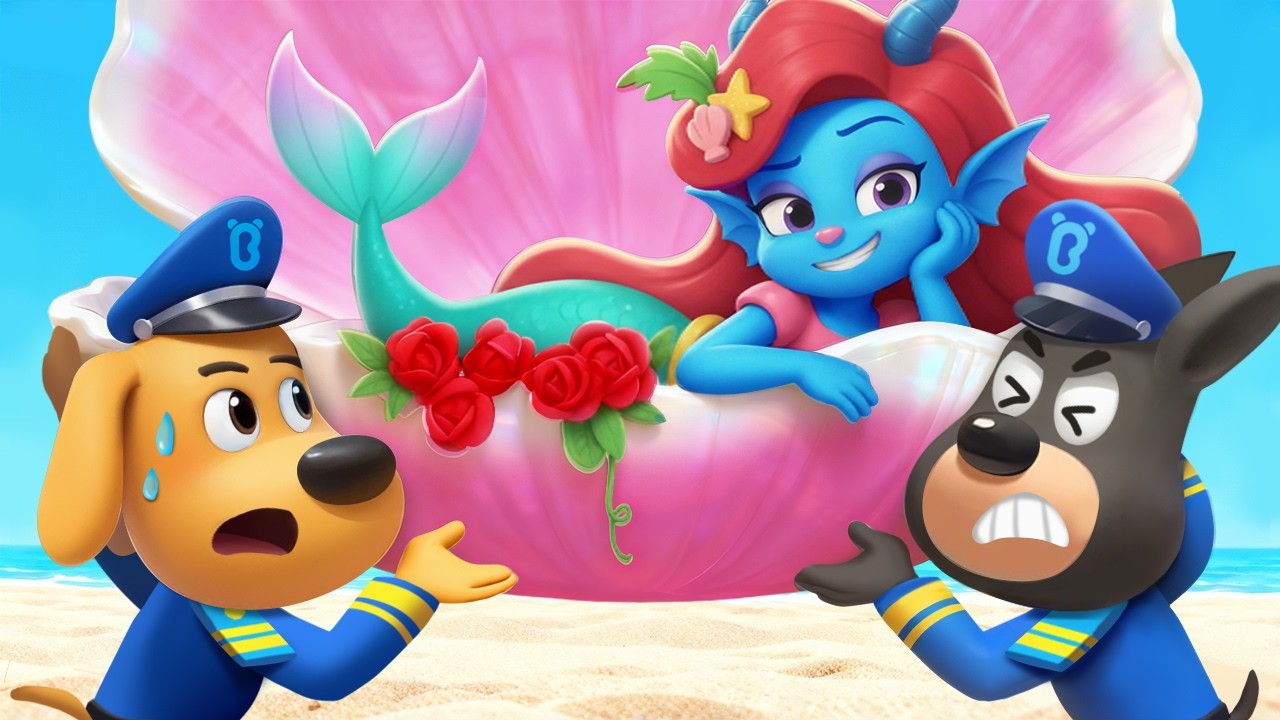 Tangkap Putri Duyung !🧜🏻‍♀️& Lainnya | Seri Baru: Kota Air!🌊| Kartun Anak | Kepala Polisi Labrador