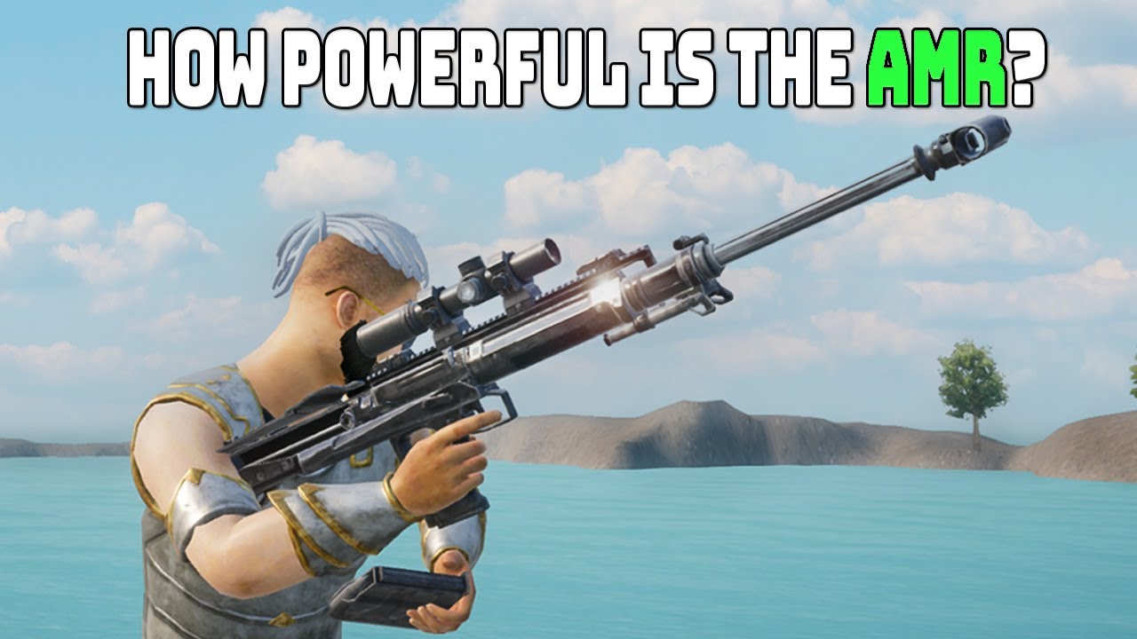 Is The NEW AMR Sniper TOO POWERFUL? 😨 PUBG MOBILE