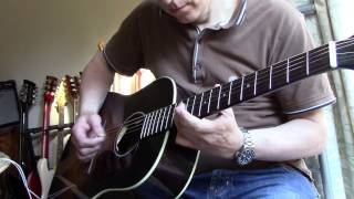 Stranglers Golden Brown on AMI Sigma JM-SG45 Acoustic