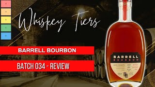 Barrell Bourbon Batch 034 Review #bourbon #whiskey