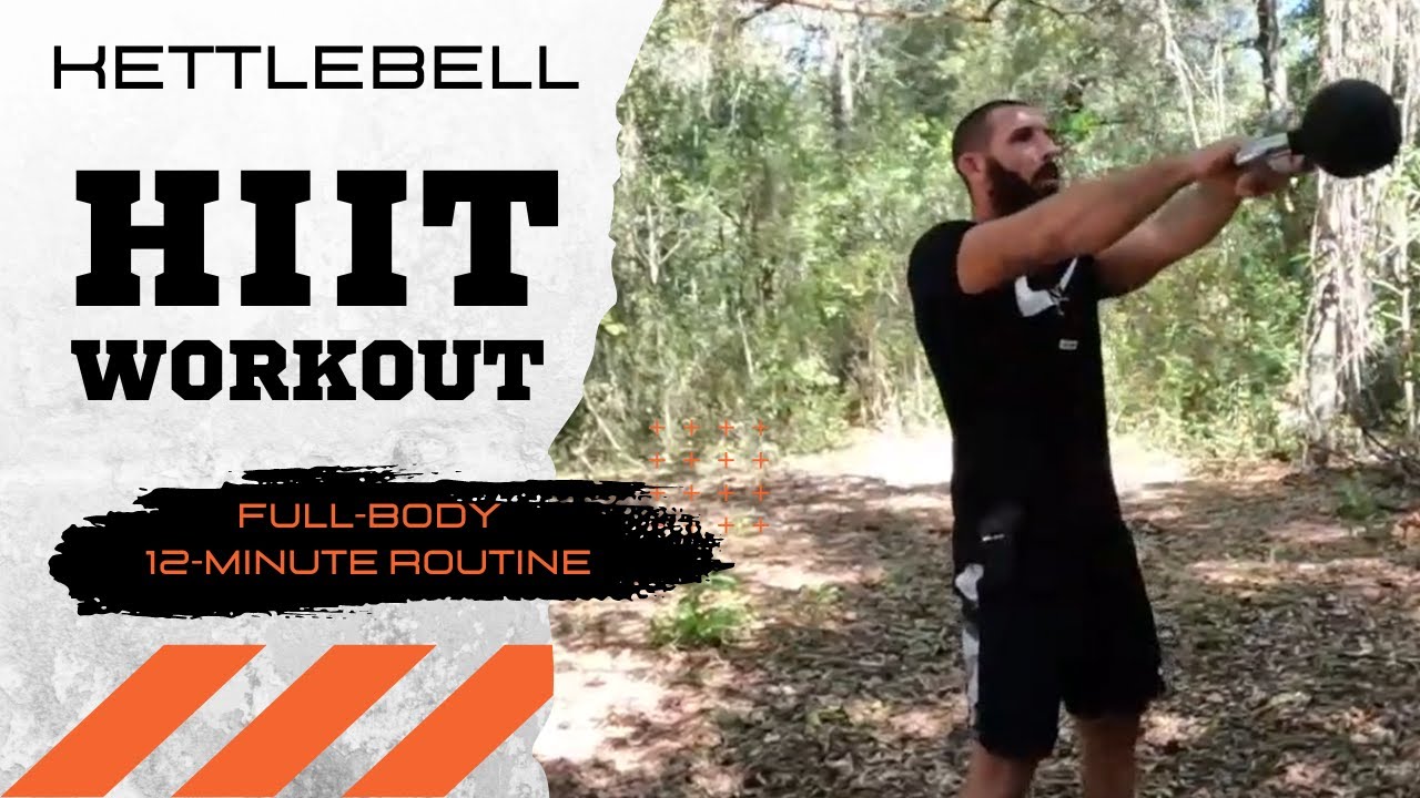 Total Body Kettlebell Workout 12minute Fitness Routine YouTube