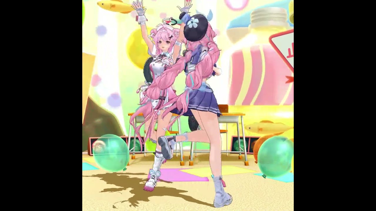 小吱#you (=i)】#ちぃちゃん#chiz#치즈#海月#aurelia#nte#異環#mmd