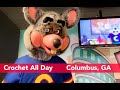 Chuck E Cheese  |  Crochet All Day  |  Final Visit Columbus, GA Animatronics CU 1 Stage