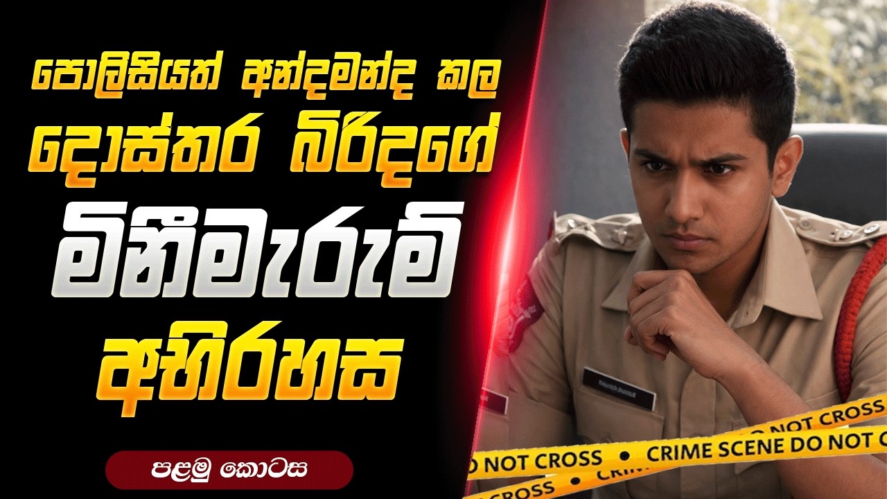 සූක්ෂමව සැලසුම්කල අභිරස් ඝාතනයේ සැබෑ ඝාතකයා කවුද? | Sinhala Review | Sky Cinema