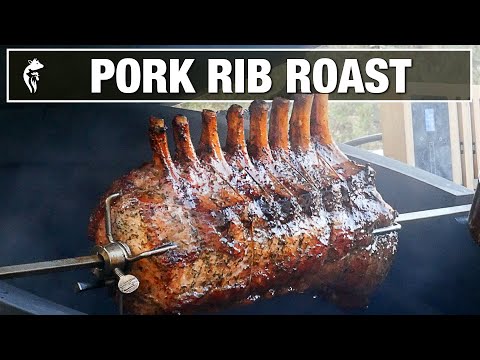 Pork Rib Roast Rotisserie Recipe