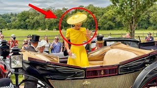 All Eyes on Princess Catherine as She Stuns at Royal Ascot 2026 | Full Royal Procession Video 💛 Royal Ascot Day 1 The Royal Procession