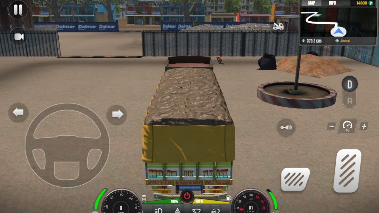 Real Indian Truck Game All Over India Travel real places( UP. Bihar. Uttarakhand.etc......)