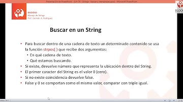 Curso BackEnd U1·65 - Buscar y reemplazar cadenas de texto - PHP