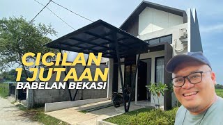 Review of Cheap Houses with Installments of 1 Million Rupiah in Babelan Bekasi #dennypilirumatv #...