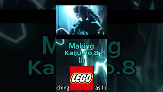 Making Kaiju no.8 in lego #lego#anime#kaijuno8#kafkahibino#kaijudefenseforce#anime2024