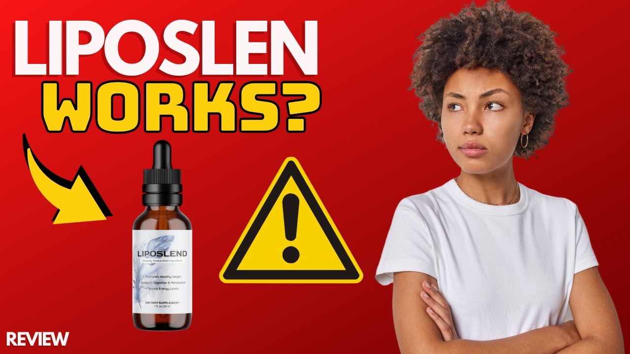 LIPOSLEND -❌ALERT❌- LipoSlend review | LipoSlend really Works?