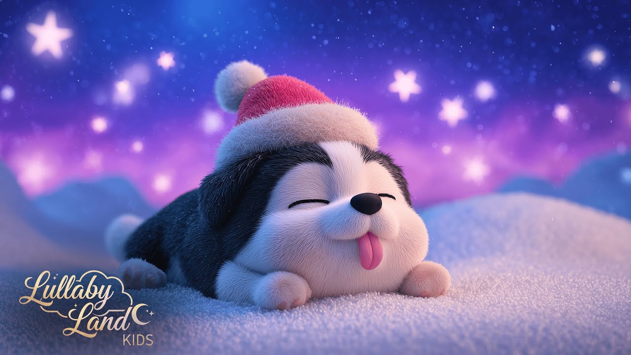 Sleep in 4 Minutes 🌙 | Soft Lullaby Music for Babies with Soft Breathing & Starry Sky for Deep Rest