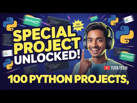 Python Project for Beginners 🚀 | 100 Python Project Series | Tuta Tech