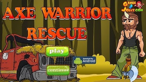 G2J Axe Warrior Rescue Walkthrough [Games2Jolly]
