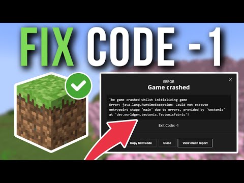 How To Fix Minecraft Exit Code: -1