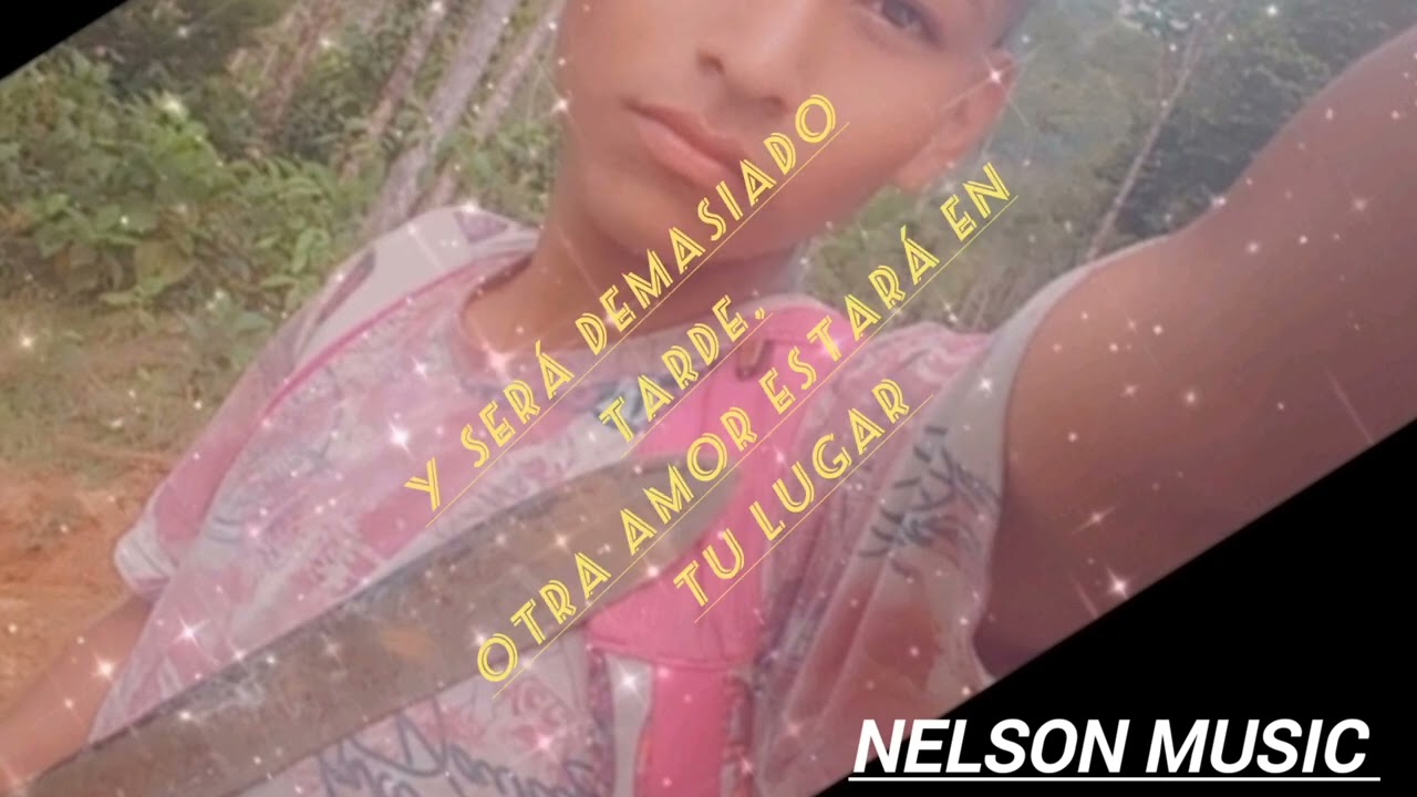prometiste amarme Nelson Music pista instrumental letra