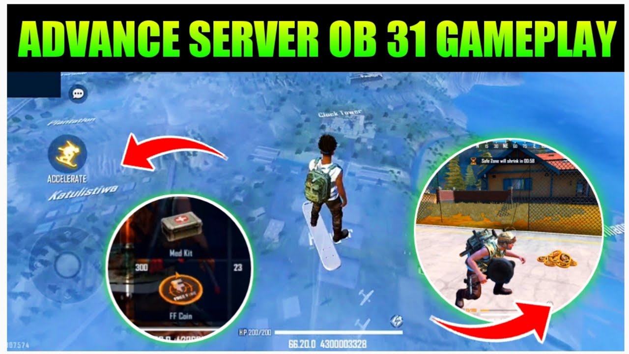 FREE FIRE ADVANCE SERVER OB 31 UPDATE GAMEPLAY 😍 NEW CHANGES UPDATE LOCATION ! ACTIVATION CODE !