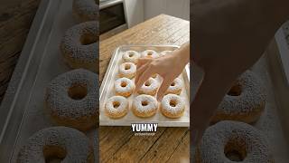 4-Ingredient Healthy Donuts (No Sugar) 🍩🔥