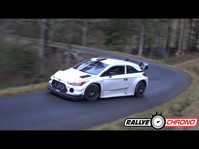 Test Neuville/Gilsoul - Hyundai I20 WRC 2017 [HD] - RallyeChrono