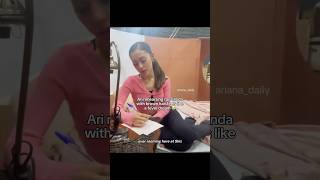 Ariana Rehearsing what Is This Feeling For Wicked arianagrande cynthiaerivo wicked