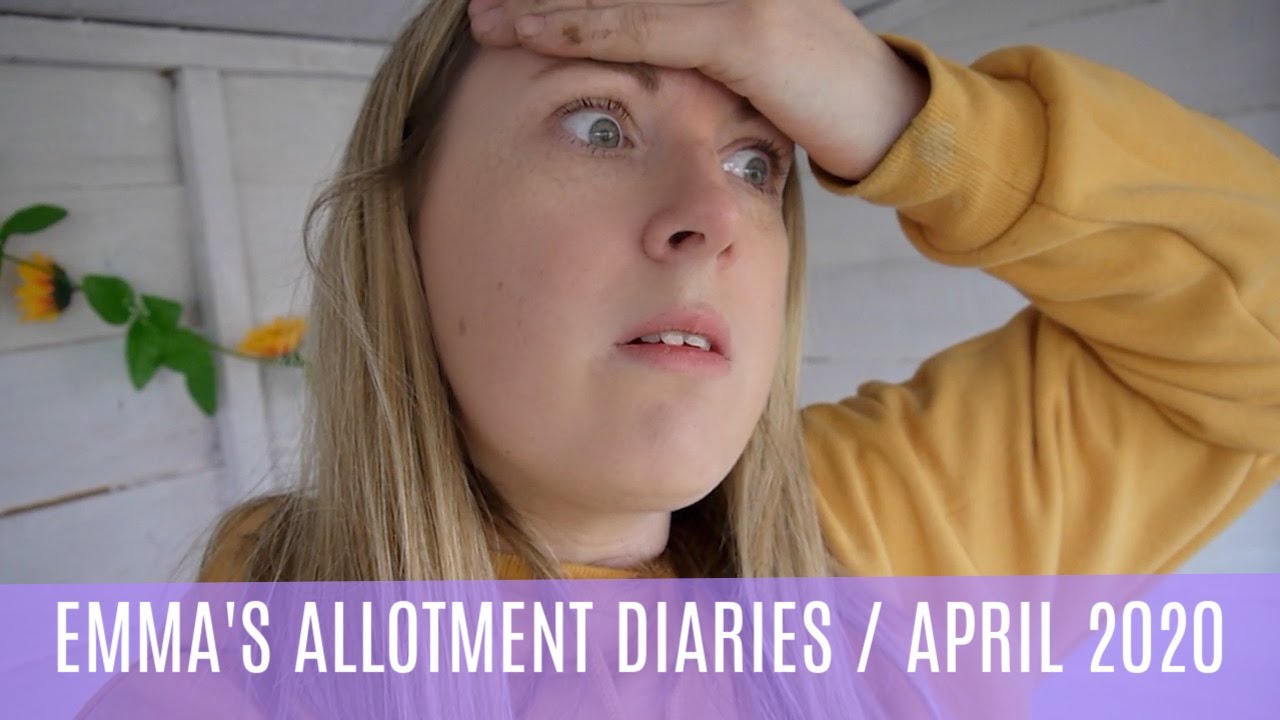EMMA'S ALLOTMENT DIARIES / APRIL 2020 / KIDS AT THE PLOT!