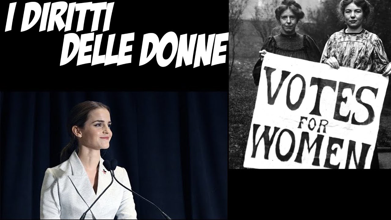 I DIRITTI DELLE DONNE - YouTube
