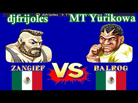 Street Fighter II': Champion Edition - djfrijoles vs MT Yurikowa FT5