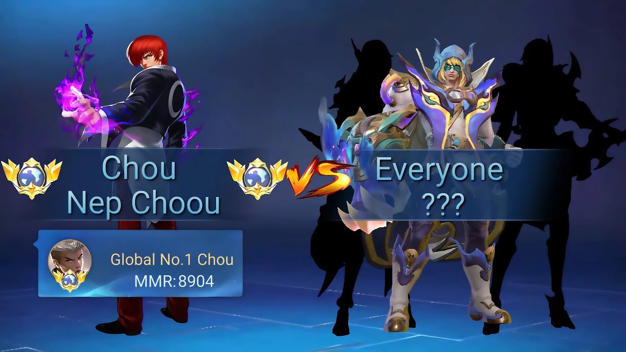 GLOBAL CHOU! MOONTON CAN NERF CHOU BUT NOT ME| GOT DESTROYED ENEMY💀