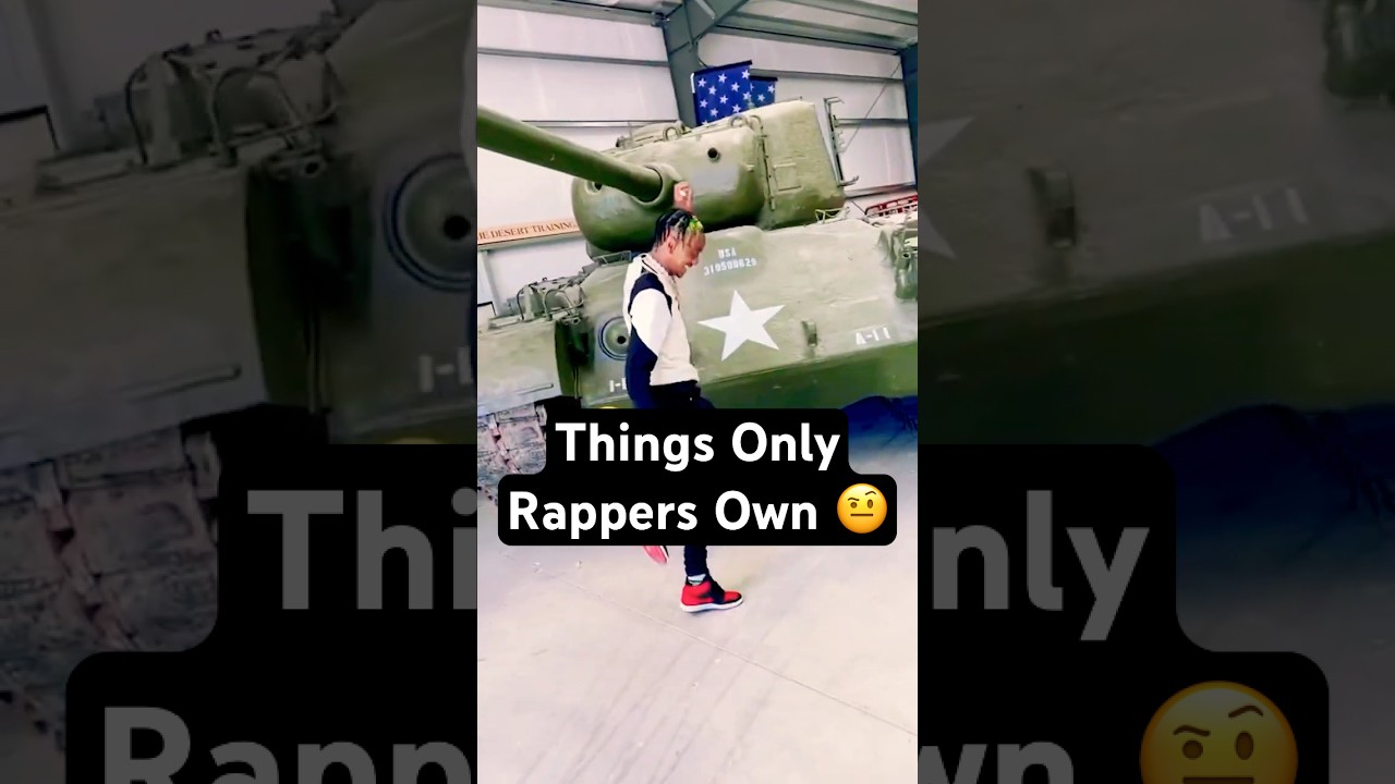Things Only Rappers Own 🤨