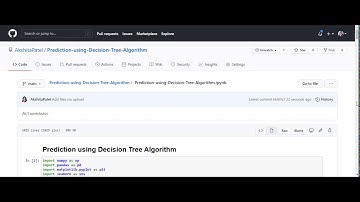 Prediction using Decision Tree Algorithm