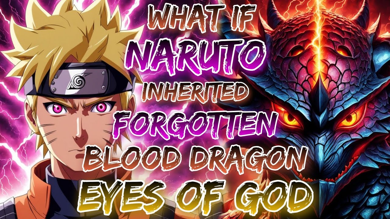 What If Naruto Inherited The Forgotten Blood Dragon Eyes Of God
