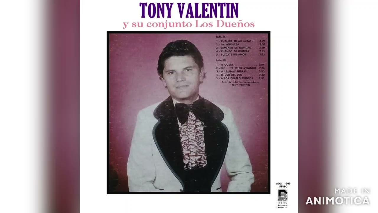 TONY VALENTIN - ''A LEJANAS TIERRAS''