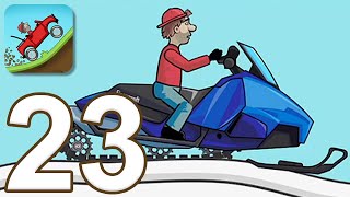 Hill Climb Racing - Gameplay Walkthrough Part 23 - Snow Mobile (iOS, Android)