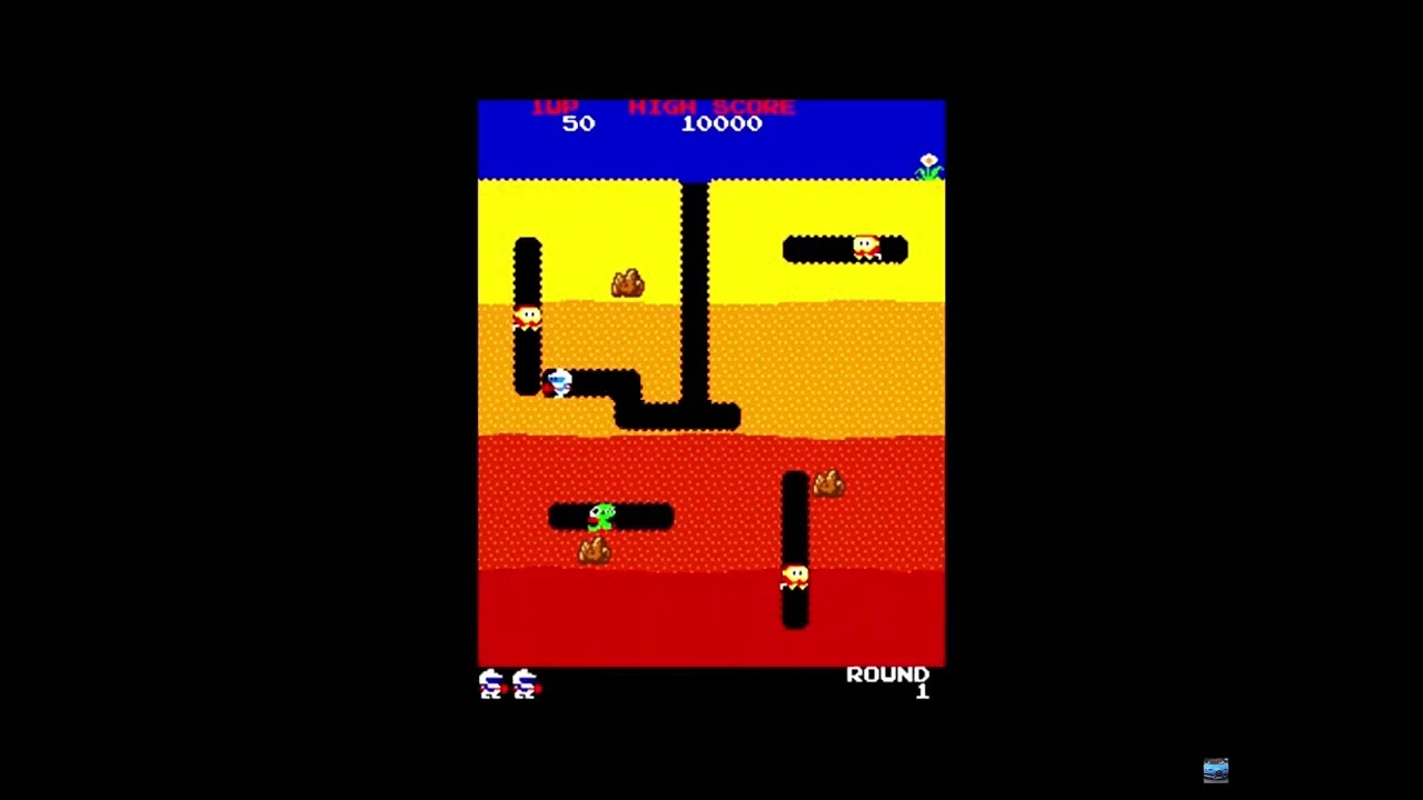 El plays Dig Dug👾👾🕹 YouTube