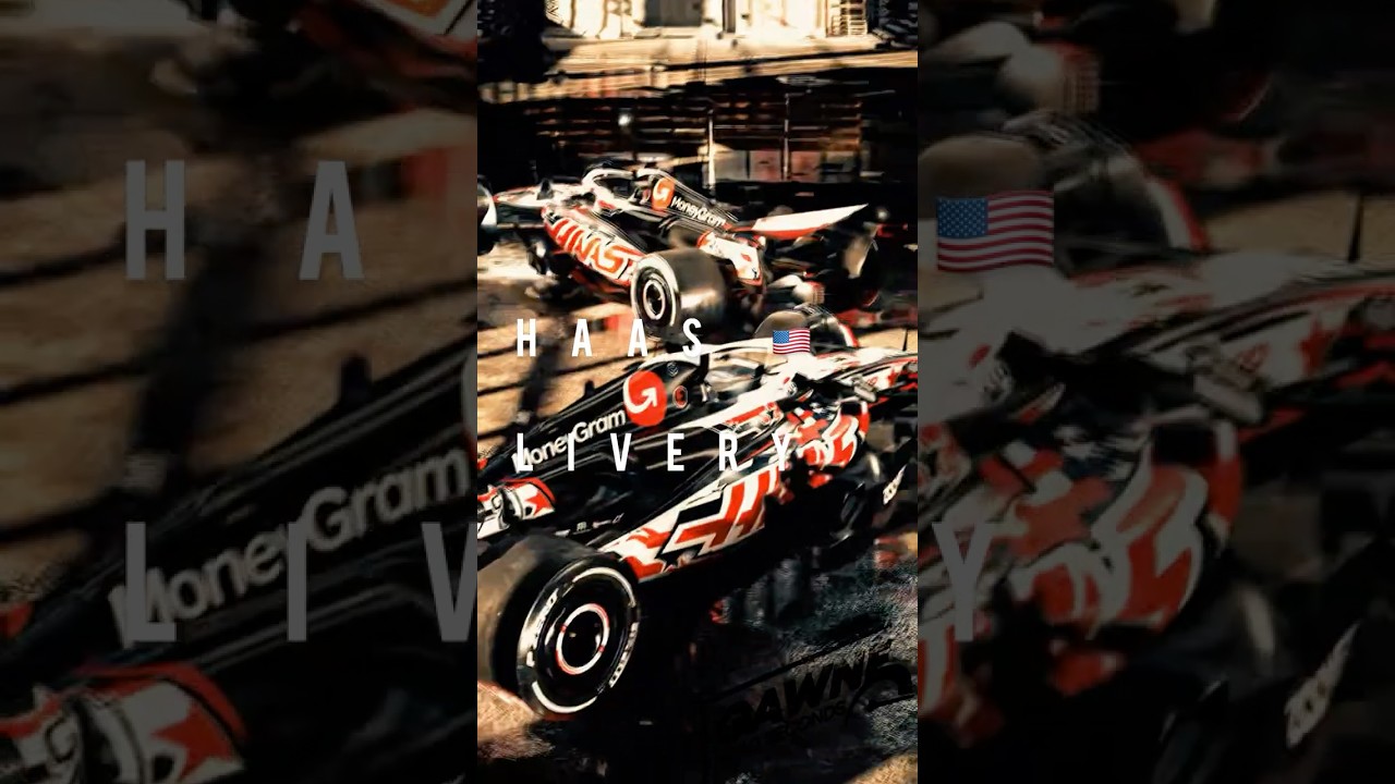 Haas F1 special home livery for the 