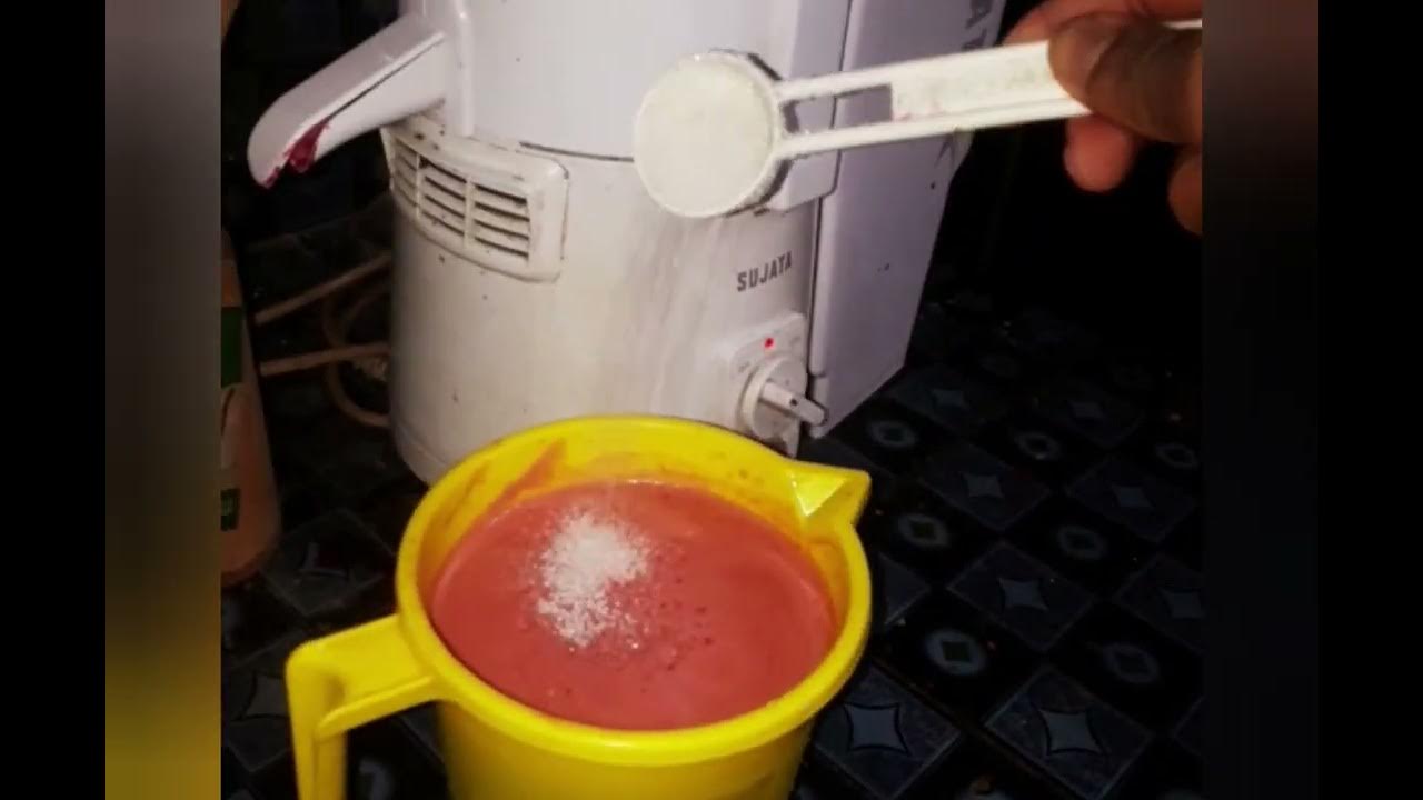 ABC Juice recipe. (Using Sujata Juicer) YouTube