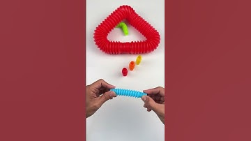 Creating ASMR relaxing Style POP TUBE Sound #diy#satisfyingvideos #relaxing #oddasmr #poptubesounds