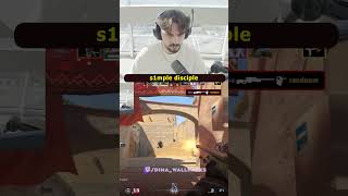 i hit a s1mple shot #dimawallhacks #csgo #cs2 #s1mple