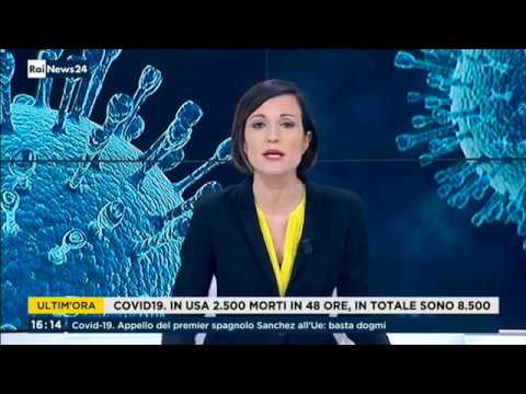 Rai news 24 h 16.00. Coronavirus, CNA: come durante la guerra