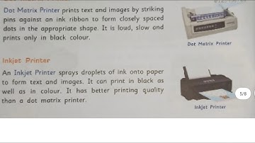 Class 4 Chapter 2 Input and output devices part 2