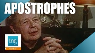 Apostrophes : Marguerite Yourcenar 'L'Oeuvre au noir' | Archive INA