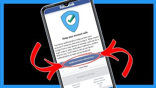 How to Fix Enable Two Factor Authentication Facebook || Keep your account safe Facebook problem 2023