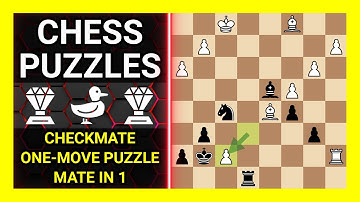 Chess Puzzles to Practice. Themes: Checkmate, One-move puzzle, Mate in 1. Learn Chess